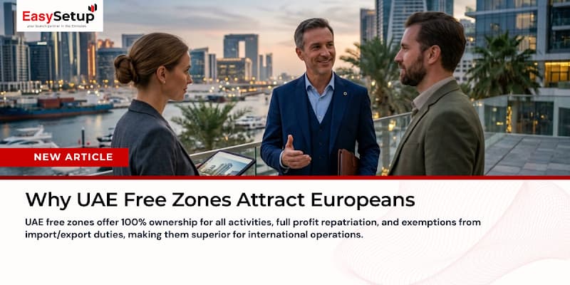 European Investors: 100% Ownership in UAE Free Zones Explained