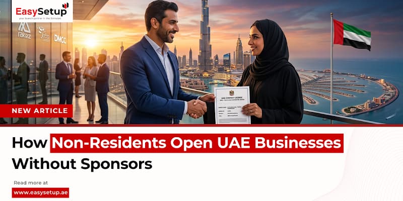 How Non-Residents Open UAE Businesses Without Sponsors
